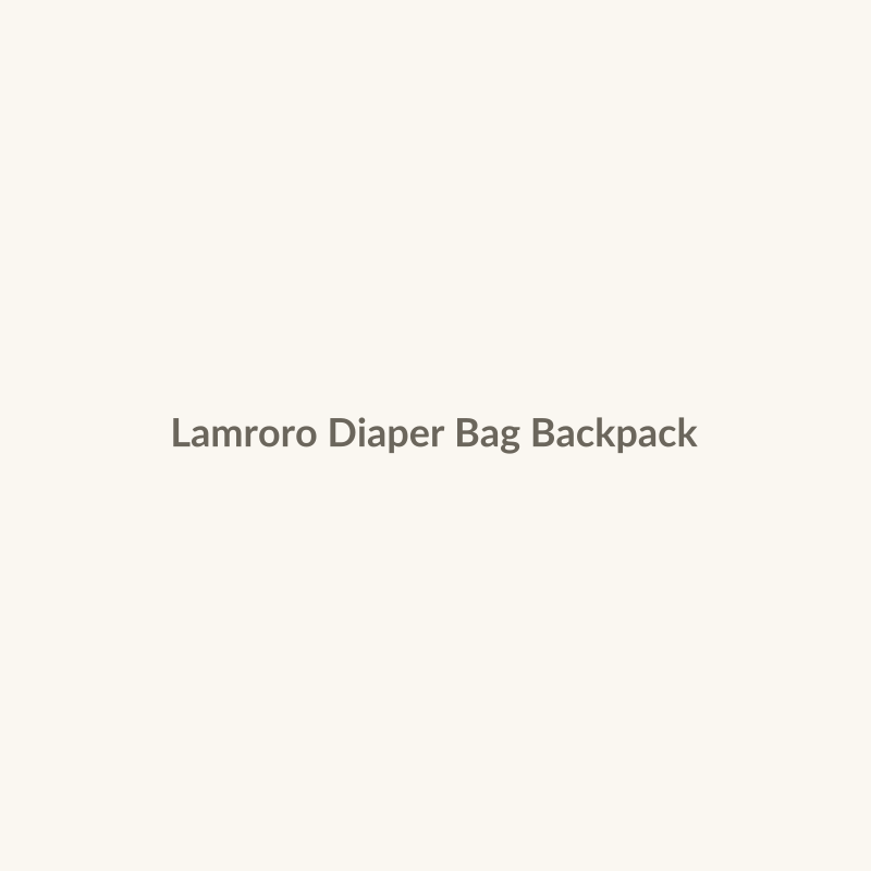 Lamroro Diaper Bag Backpack
